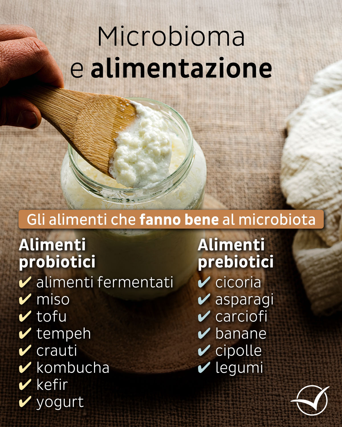 Microbioma e alimentazione: in che modo ci&ograve; che mangi influisce sulla salute dei microrganismi