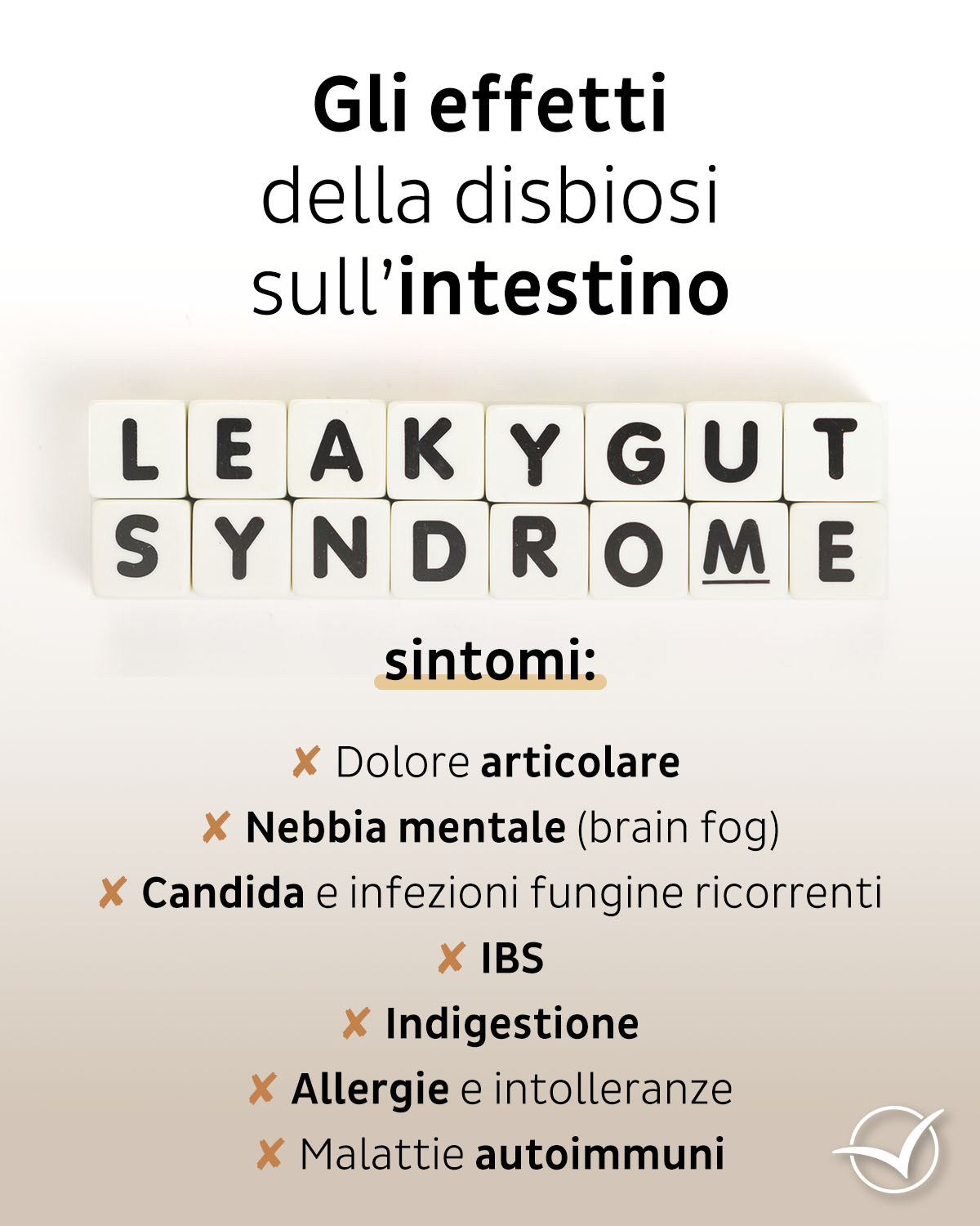 Gli effetti della disbiosi sull'intestino: leaky gut syndrome