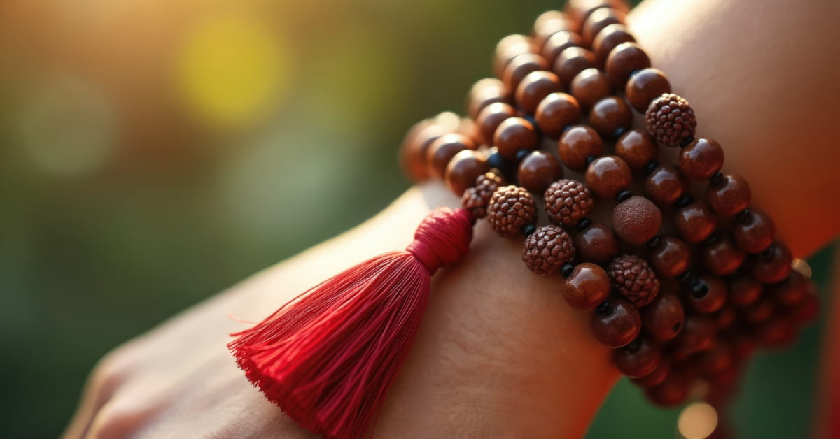 Come usare il mala tibetano