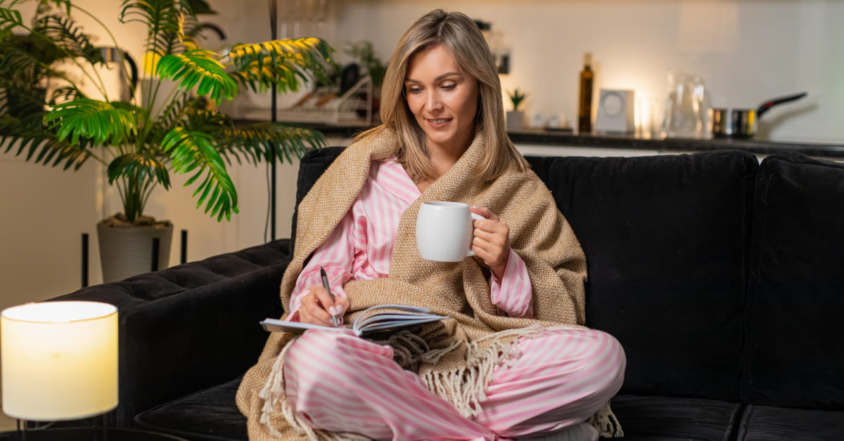 Routine serale di rilassamento per facilitare il sonno