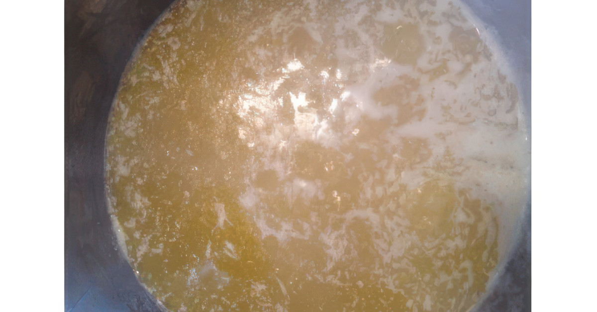 Come preparare il burro ghee a casa: fase 3