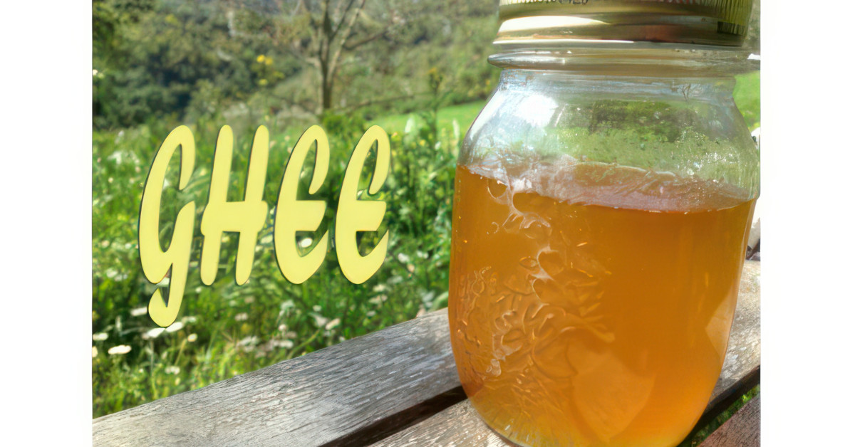 Burro ghee fatto in casa
