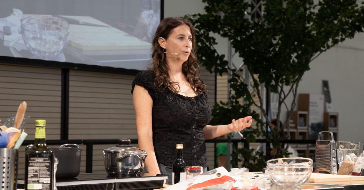 Macrolibrarsi Fest 2025 area showcooking